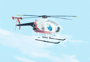 MD500E風(fēng)直升機(jī)(MD530F Helicopter)